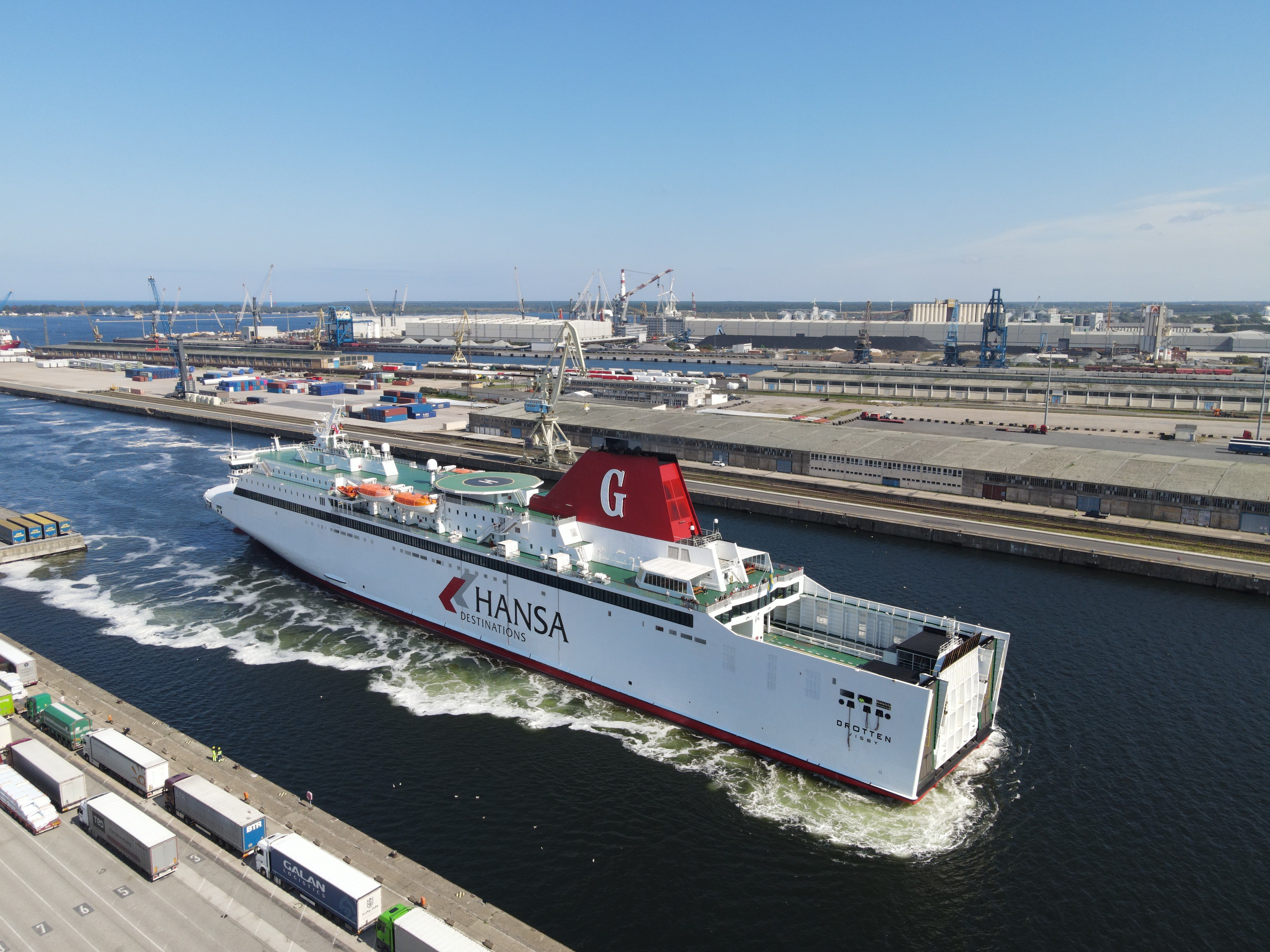 Premiere for Hansa Destinations – the new ferryline between Rostock and Nynäshamn 