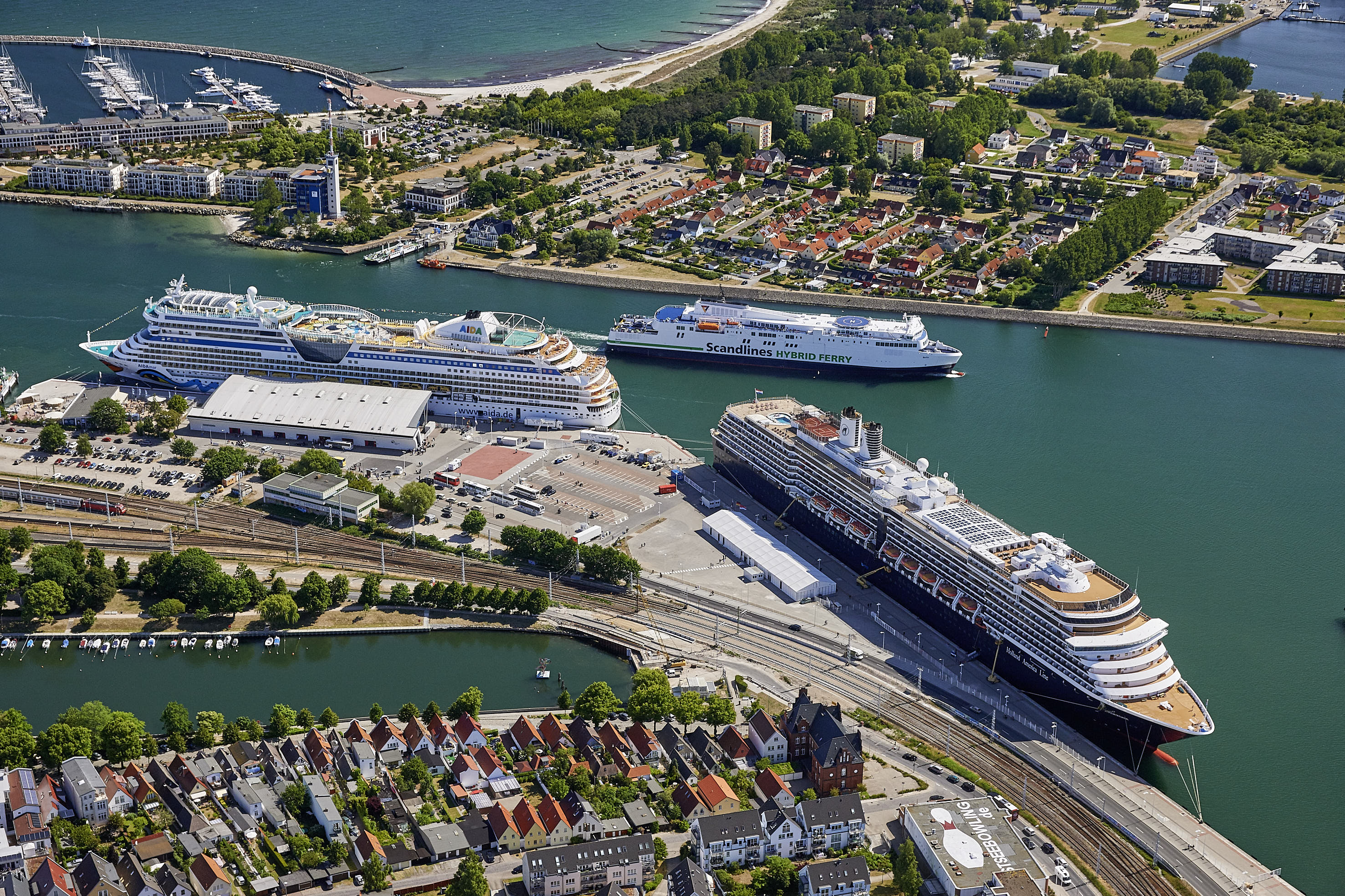 Rostock Port: Start
