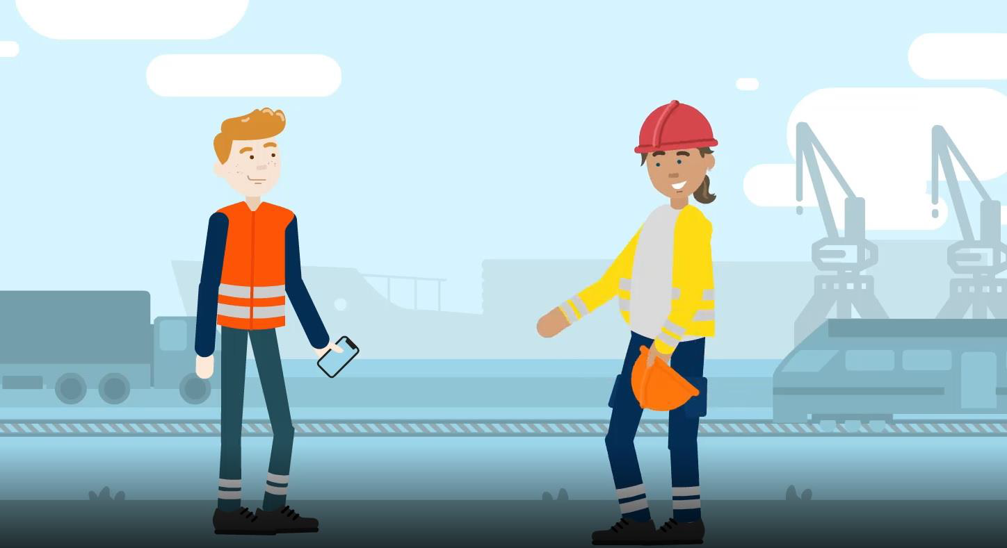 Smarter Blick hinter die Kulissen des Ausbildungsberufes „Fachkraft für Hafenlogistik“