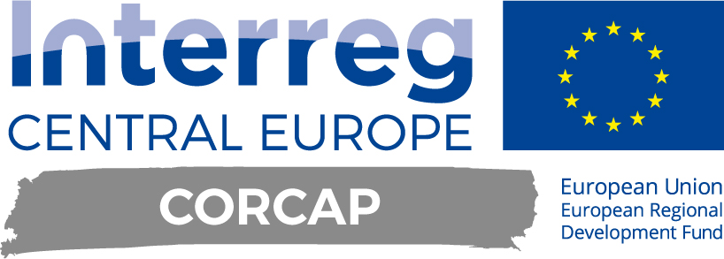 Logo von Interreg Central Europe Corcap