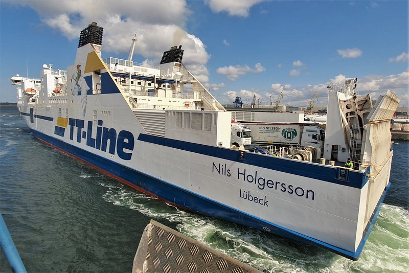 Rostock Port Ferry traffic