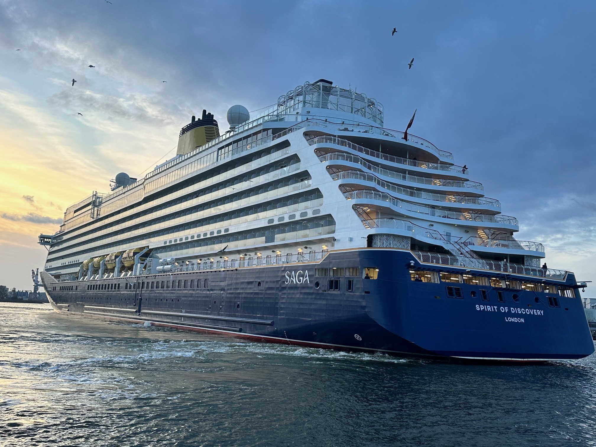 Spirit of Discovery beendet Kreuzfahrtjahr